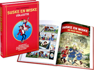 Suske en Wiske Collectie - Verzamelalbum 81 - De Naamloze 9, De Drijvende Dokters, De Grot van Gregorius, De Kale Kroon
