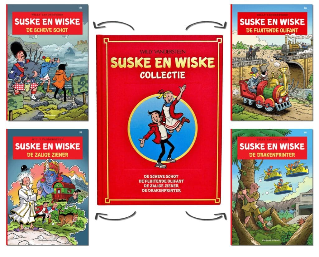 Suske en Wiske Verzamelalbum 80 - De Scheve Schot e.a.